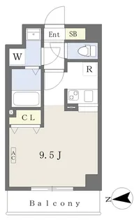 フォートレジデンス卸町駅前【703号室】の間取り
