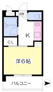 サウンドピア松山Ⅰ【403号室】の間取り