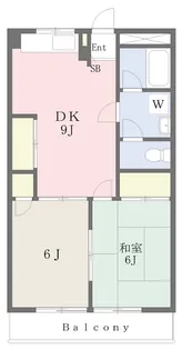 R3マンション【403号室】の間取り
