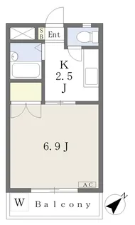 セレンディップ【403号室】の間取り