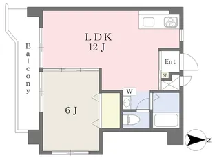森ビル第8【301号室】の間取り