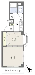 チェリーロード【301号室】の間取り