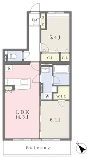 モアプラス日明エントラーダ【503号室】の間取り