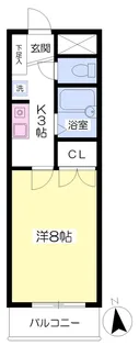 池内マンション【105号室】の間取り