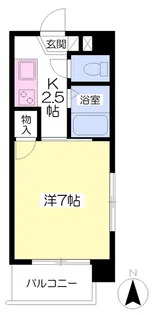 ハイライズABE【203号室】の間取り