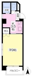 ハイライズABE【401号室】の間取り