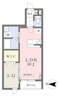 LUMIE大和【1階】の間取り