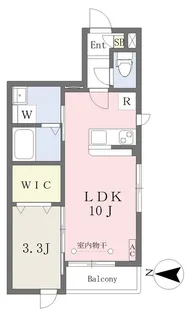 Lumie大和【1階】の間取り