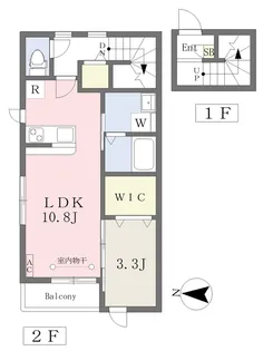 LUMIE大和【2階】の間取り