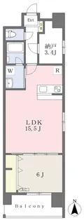 アーバン錦町【501号室】の間取り