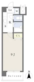 ソレジオ喜与町【502号室】の間取り
