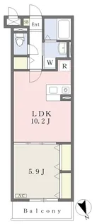 MISTRAL神屋町Ⅲ【306号室】の間取り