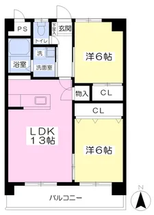 サンシャイン緑町【903号室】の間取り