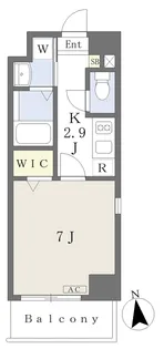 プレイズシード葵【401号室】の間取り