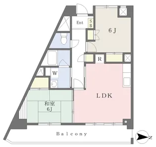 Falco bambino【207号室】の間取り