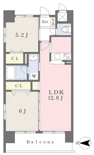 アーバン此花町【702号室】の間取り