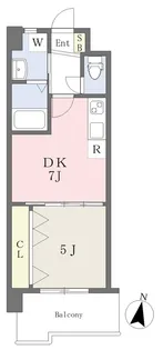 ADVANCE718【305号室】の間取り