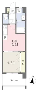 ADVANCE718【802号室】の間取り