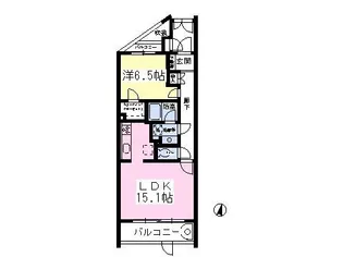 ラ・マージュ青葉【305号室】の間取り