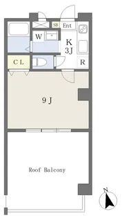 Rosso Corsa Ⅰ【1001号室】の間取り