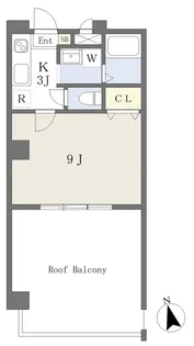 Rosso Corsa Ⅰ【1002号室】の間取り