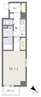 Le Ciel【601号室】の間取り