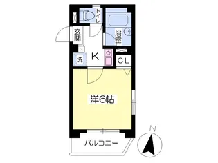 エミネックス宮原Ⅰ【301号室】の間取り