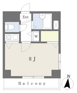 エスポワール松山【306号室】の間取り