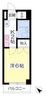 サンノーブル柏一番館【207号室】の間取り