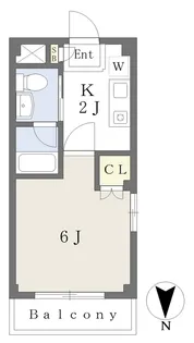 ツインクレスト童夢Ⅰ【301号室】の間取り