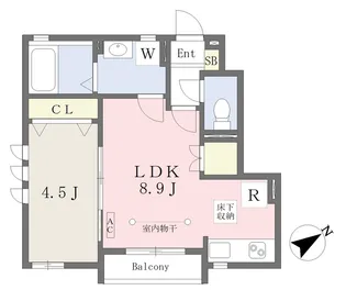 Casa di Sola【101号室】の間取り