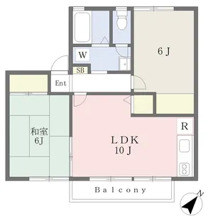フジ・ヴェール壱番館【103号室】の間取り