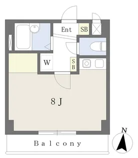 エスポワール松山【503号室】の間取り