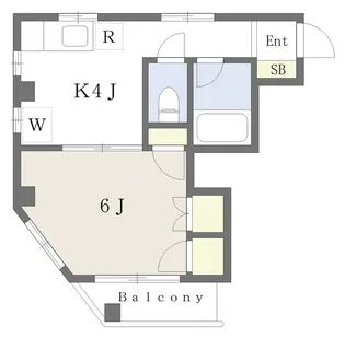 レクエイム西川口【102号室】の間取り