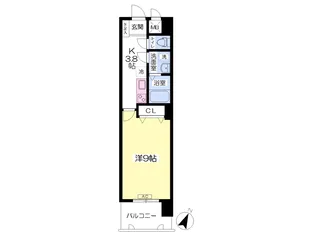 Aristo Seed【402号室】の間取り