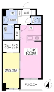 FORZA【603号室】の間取り