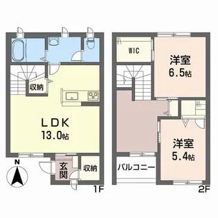 パストラルプレジオ−T【102号室】の間取り