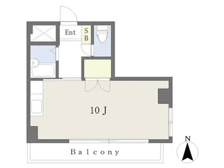 グリーンフォレスト坂の上【201号室】の間取り