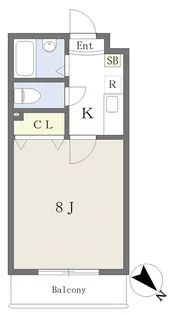 ヴェルフィオーレ嵐山【306号室】の間取り