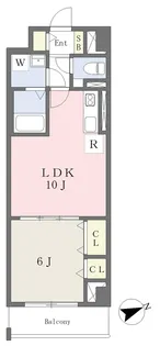 MISTRAL栗山町【1003号室】の間取り