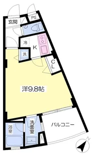 Poco A Poco【203号室】の間取り
