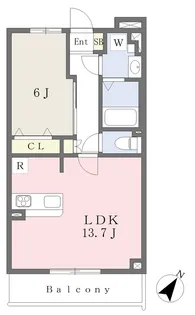 HK大宮【101号室】の間取り