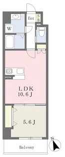 MISTRAL姫路駅前Ⅷ安田【205号室】の間取り