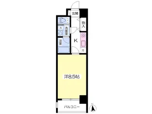 カーザ・ビアンカDUE【302号室】の間取り