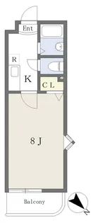 ヴェルフィオーレ嵐山【311号室】の間取り