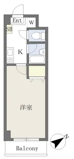 APEX FLAT R【216号室】の間取り