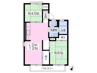 エル小泉【202号室】の間取り