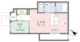 DL−TERRACE【102号室】の間取り