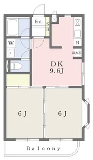 リヴ宮千代【101号室】の間取り