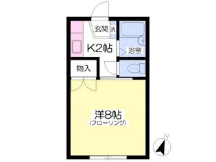 エスポワール子平町【2階】の間取り